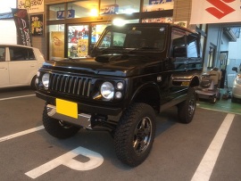 JA12W　4インチリフトアップの画像