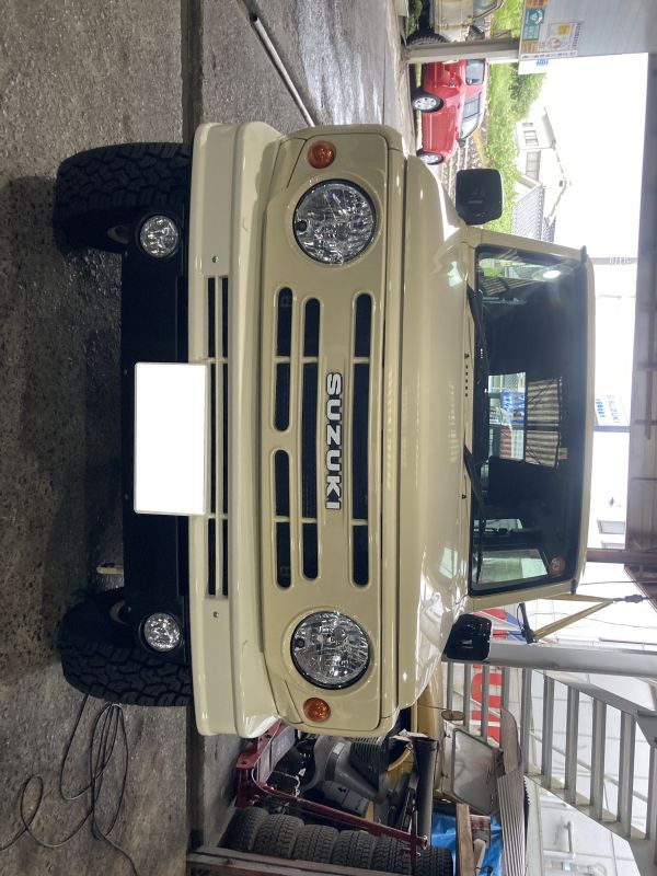 ジムニーJB64W DAMD ダムド ザ・ルーツ グリルバンパーセット取付