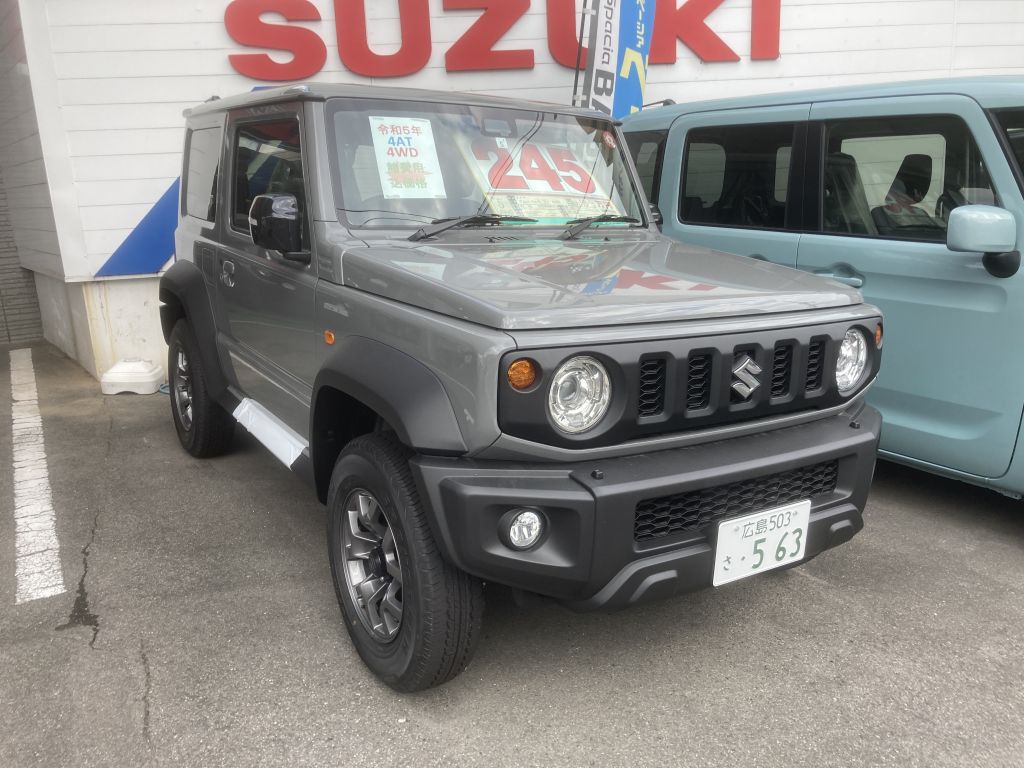 ジムニーシエラ販売！令和５年５月　JC　4ATの画像