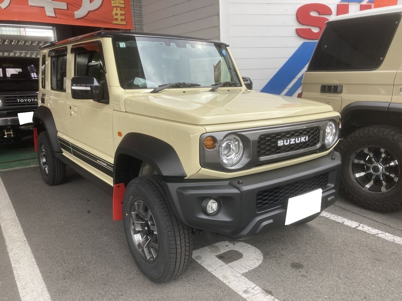 JC74W　ジムニーノマド　1.5インチリフトアップ　ACCイジーアップ　広島市の画像