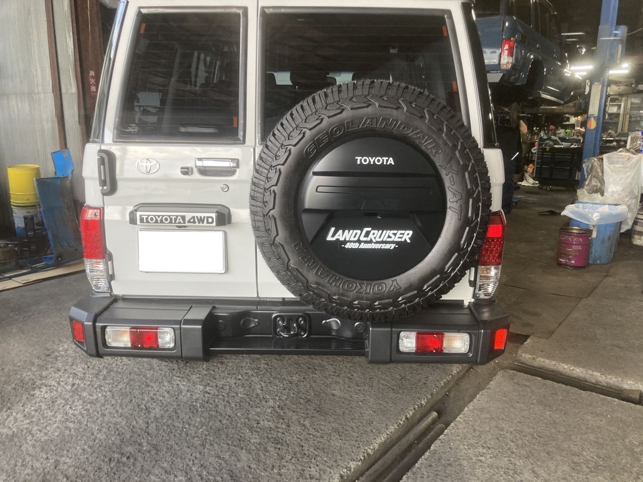 ランクル76 GDJ76W モトレージ製LEDテールランプ＆クリアテールレンズ