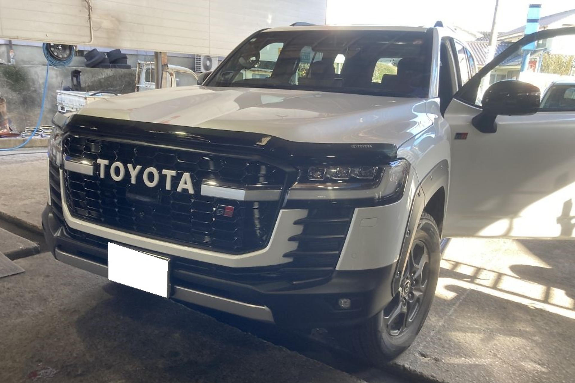 運転中の画像